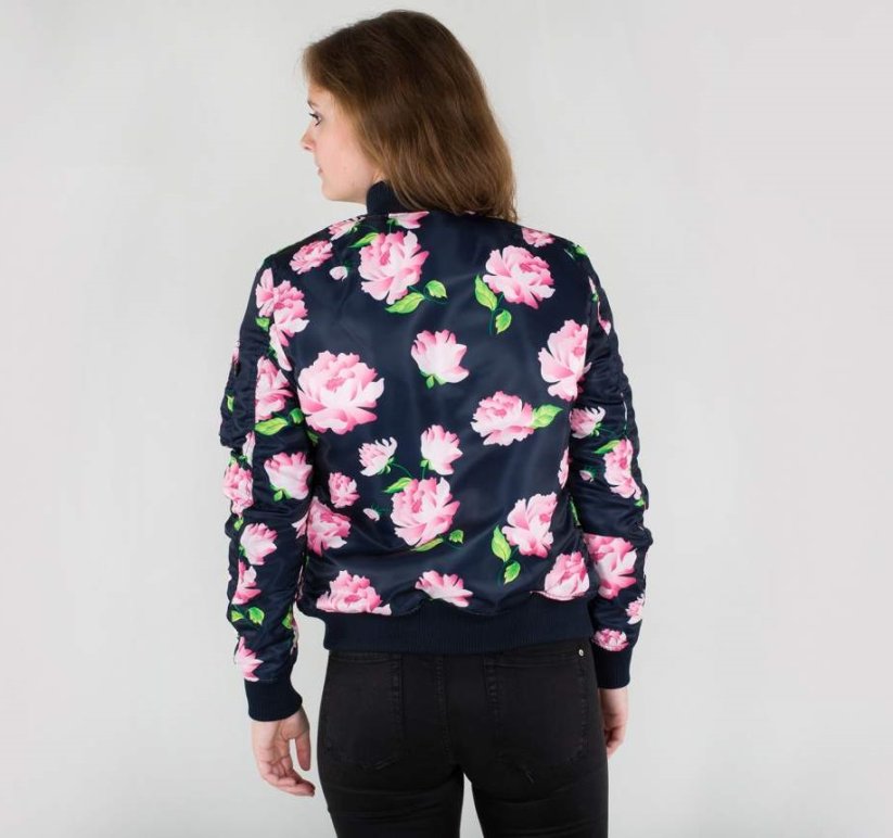 Alpha Industries MA-1 VF Flowerprint Wmn Damska kurtka przejściowa