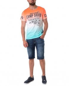CAMP DAVID Panské Krátke Nohavice - Jeans