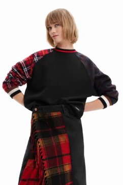 Desigual Dámska mikina CHECKS