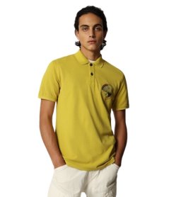 Napapijri Triko s krátkým rukávem EOB YELLOW MOSS