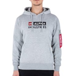 Alpha Industries Męska bluza Alpha Block-Logo Hoody
