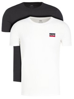 Levis Tričko s krátkym rukávom 2 ks/balenie CREWNECK