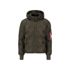 Alpha Industries Zimná bunda Hooded Logo Puffer-Z