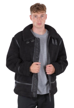 Alpha Industries Pánska Zimná bunda B3 Teddy