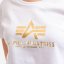 Alpha Industries Damska koszulka z krótkim rękawem New Basic T Wmn Foil Print FP