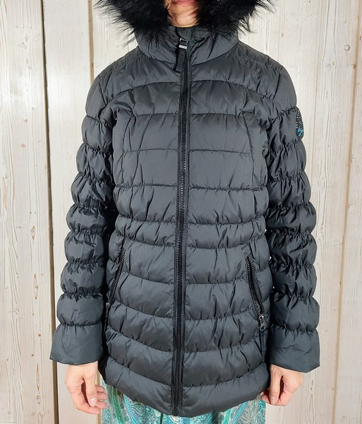 Soccx Dámská Zimní bunda s kapucí Black