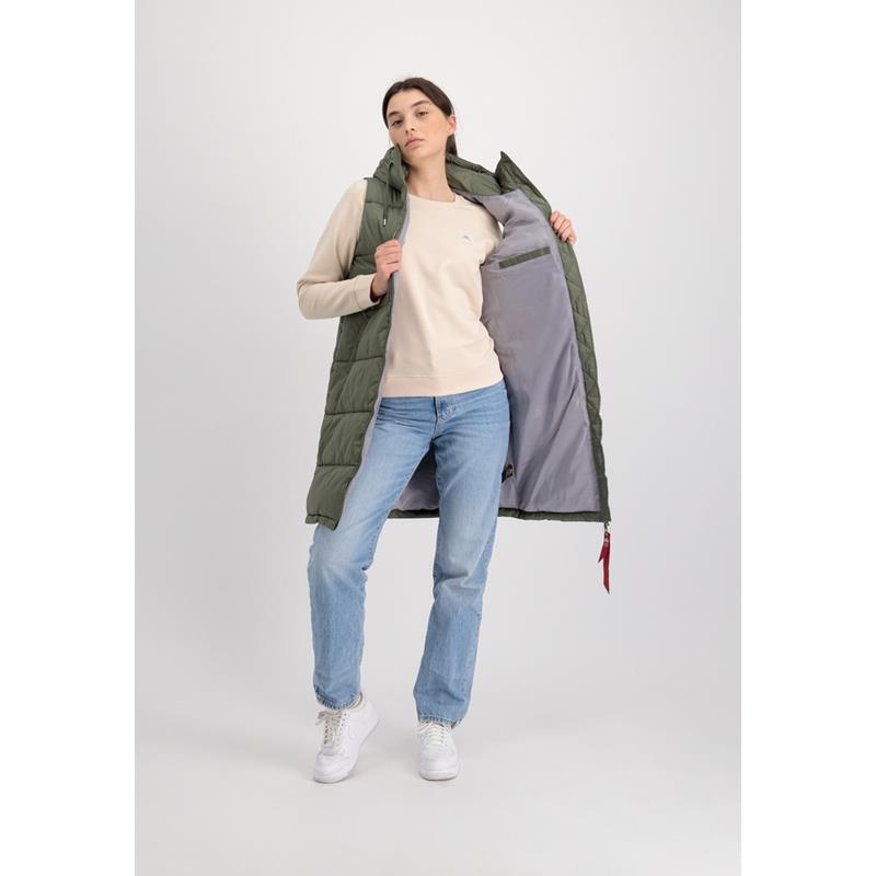 Alpha Industries Długa kamizelka puchowa  Wmn Z