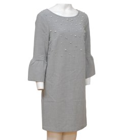 TOM TAILOR Dámske šaty  Dress solid,3/4