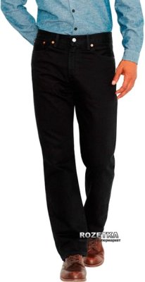 Levis Pánske Rifle  751  Standard Fit Black