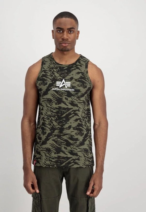 Alpha Industries Podkoszulek męski Basic Tank Camo