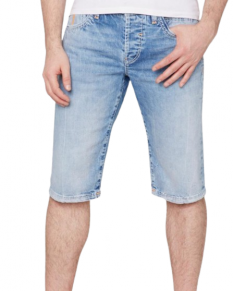 CAMP DAVID Panské Krátke Nohavice Jeans