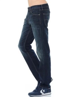 Levis Męskie Dżinsy  504 Med Indigo