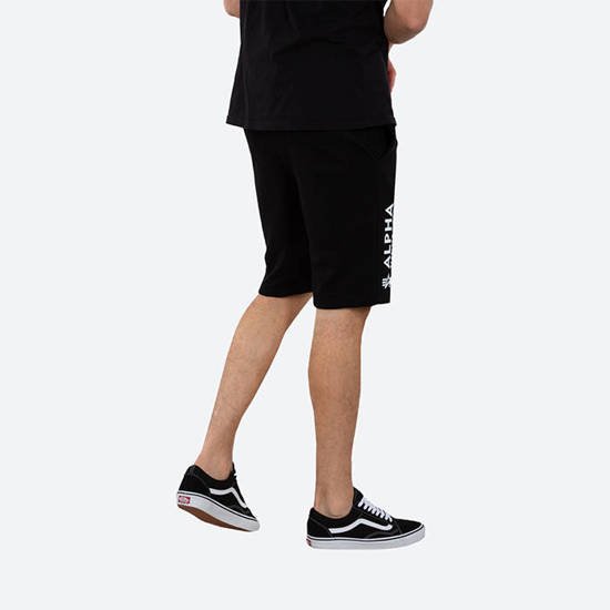 Alpha Industries šortky pánske BASIC SHORT AI Black