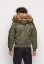 ALPHA INDUSTRIES BUNDA MA-1 Hooded Arctic