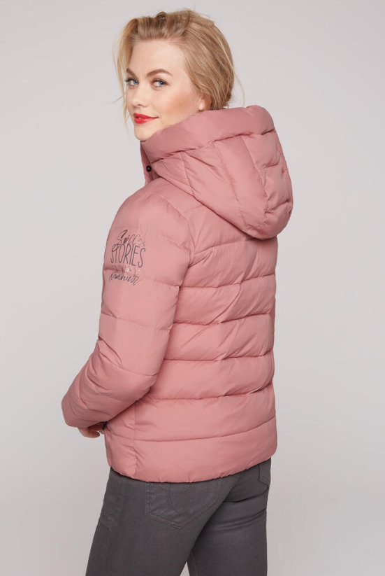 Soccx Dámska Zimná bunda s kapucňou LIPSTICK