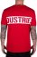Alpha Industries Printed Stripe T speed red triko pánské