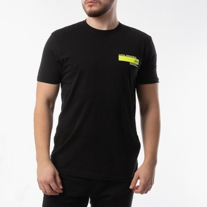 Alpha Industries Męski T-shirt z krótkim rękawem Blount Ave T