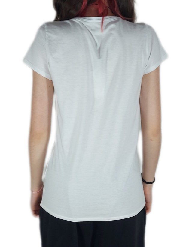 Wrangler Dámske Tričko- t-shirt WHITE
