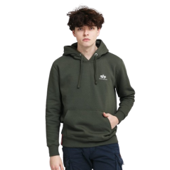 Alpha Industries Pánska Mikina Basic Hoody Small Logo