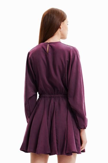 Desigual Dámske  šaty FRIDA fialové
