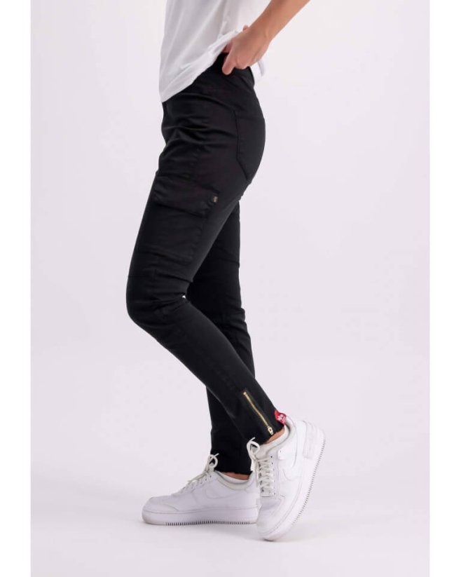 Alpha Industries Dlhé nohavice Cargo Zip Pant Wmn