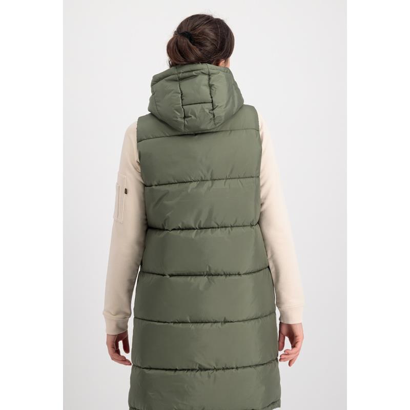 Alpha Industries Długa kamizelka puchowa  Wmn Z