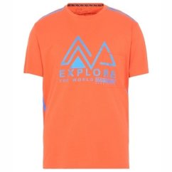 Napapijri Triko s krátkym rukávem STEBBINS  ORANGE