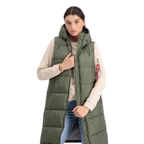 Alpha Industries Długa kamizelka puchowa  Wmn Z