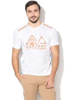 Napapijri Triko s krátkym rukávem STEBBINS  ORANGE-B