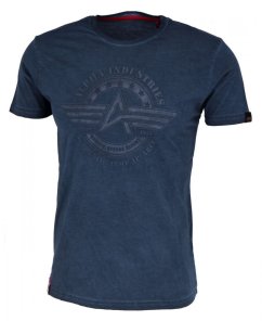 Alpha Industries Triko s krátkym rukávom AI Olidye T-M