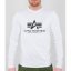Alpha Industries Pánske Tričko s dlhým rukávom Basic T - LS-B
