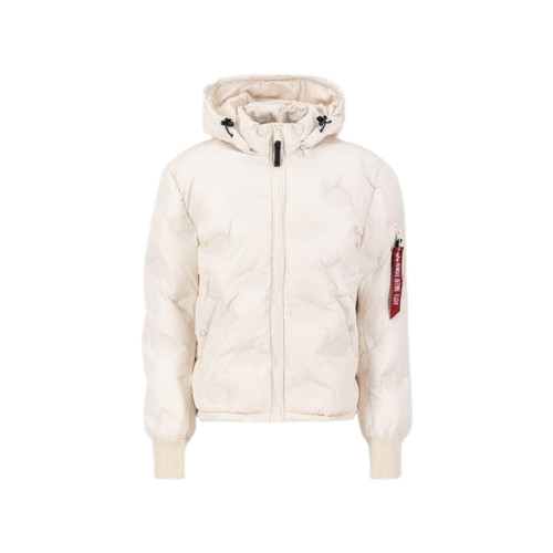 Alpha Industries Męska kurtka zimowa Hooded Logo Puffer