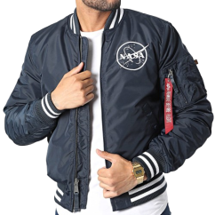 Alpha Industries NASA College Jacket Pánska bunda