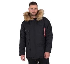 ALPHA INDUSTRIES ZIMNÍ BUNDA Explorer w/o Patches