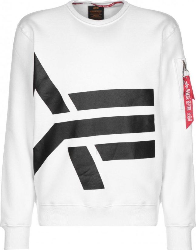 Alpha Industries Side Logo Sweater pánský svetr