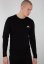 Alpha Industries Męski T-shirt z długim rękawem Back Print Heavy LS-C