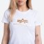 Alpha Industries Damska koszulka z krótkim rękawem New Basic T Wmn Foil Print FP