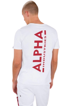 Alpha Industries Pánske Triko s krátkym rukávom Backprint T-B
