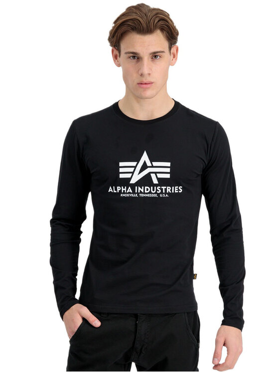 Alpha Industries Pánske Tričko s dlhým rukávom Basic T - LS
