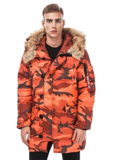 Alpha Industries Pánská Zimní bunda N3-B Puffer