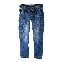 Thor Steinar Rifle Cargojeans Brage lightblue