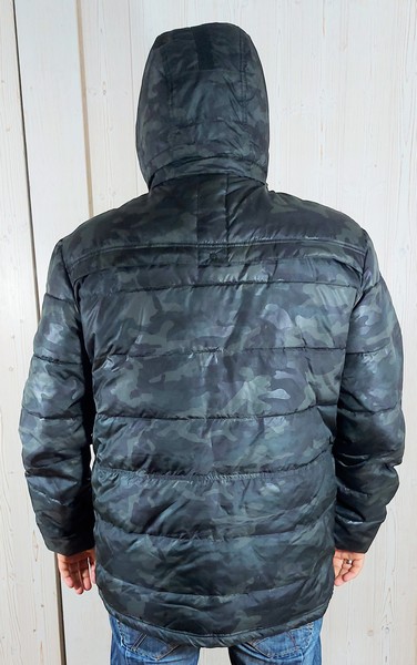 CAMP DAVID Pánska Bunda zimná s Kapucňou HW 19 SHRUB