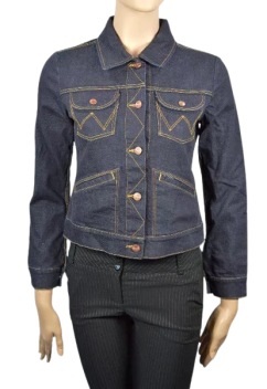 Wrangler Damska kurtka dżinsowa  BARE BLUE