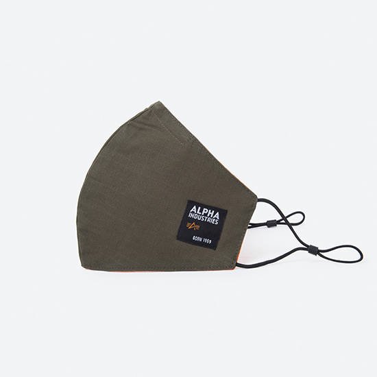 Alpha Industries Maska Label Ripstop Face Mask