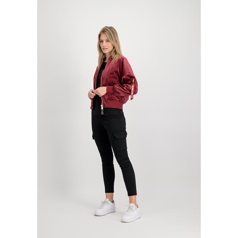Alpha Industries Přechodná bunda MA-1 OS LW Velvet Wmn