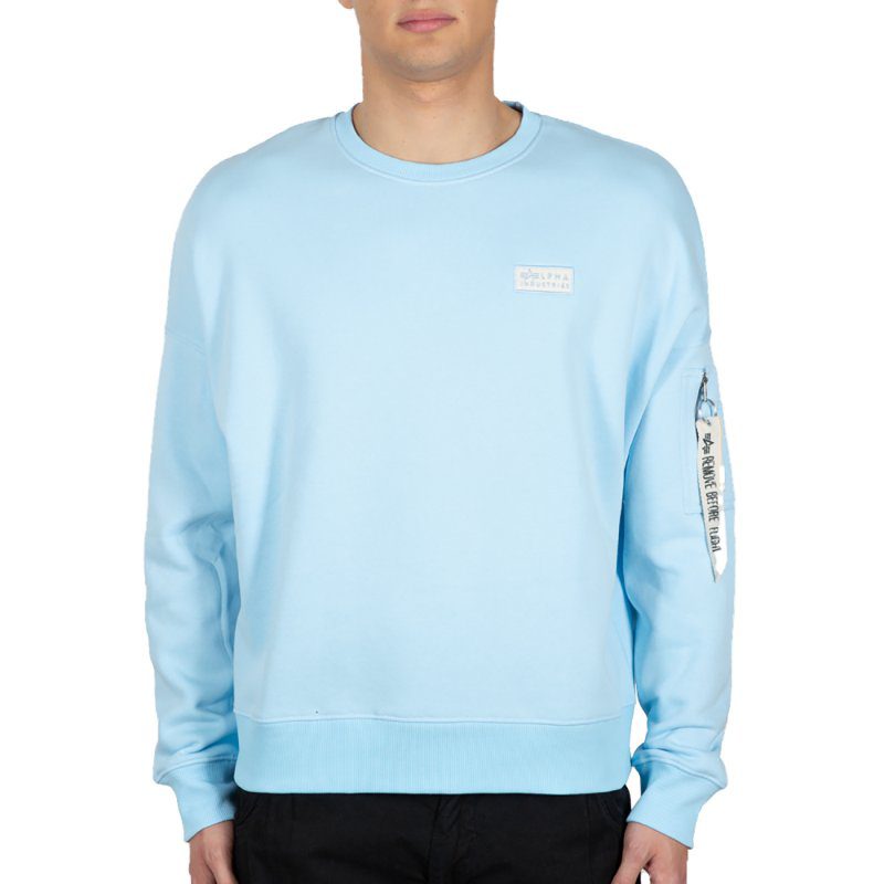 Alpha Industries Męska bluza Organics OS Sweater-M