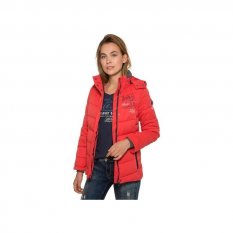 Soccx Dámska Zimná bunda s kapucňou  Creamy red