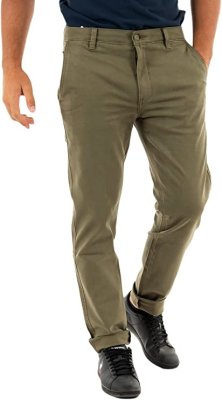 Levis Męskie Dżinsy Chino Standart Taper Olive WMN O