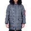 Alpha Industries Męska kurtka zimowa N3B Puffer FD
