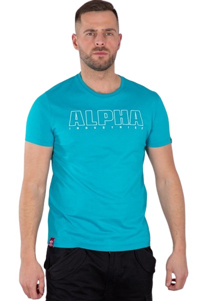 Alpha Industries Triko s krátkým rukávem Alpha Embroidery Heavy T